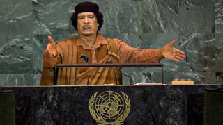 "They create viruses and sell you the antidote" - Muammar al Gaddafi to the UN (2009)