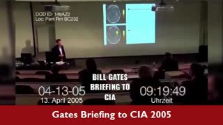 Bill Gates Briefing CIA 2005: Vaccinating Dissidents