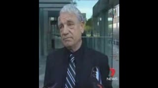 2018 Adelaide Channel 7 newsclip of Toben after trial summary