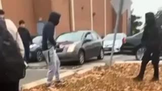 African invaders chimp out and start a shootout outside Toronto high school