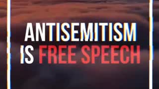 Antisemitism is Free Speech. You are either for a 100% FREE America or an American colony of Israel.