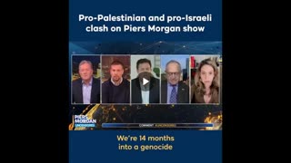 ???? Jewish lawyer Alan Dershowitz pushing BS on Piers Morgan show