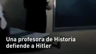 Professora de historia fala verdades sobre Hitler