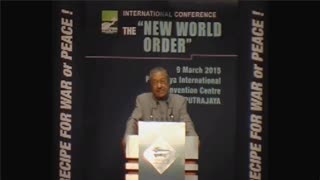 Malaysian President Delivers Stunning Truth On The New World Order - Mirror