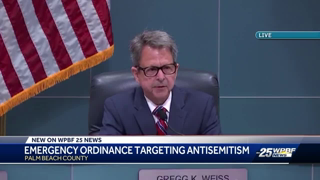 Emergency ordinance targeting antisemitism approved in Palm Beach County