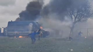 This looks like more than just a protest? People are rebelling in France and the violence escalating