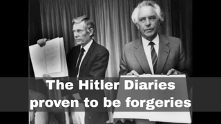 6th May 1983: The Hitler Diaries proven to be forgeries