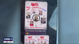 Racist, antisemitic flyers found in Allen neighborhood