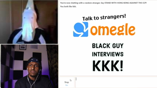 Black guy finds white supremacist on Omegle!