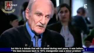 Jean Raspail - Ce Soir ou Jamais - Feb 2011 - 1/2 (english sub)