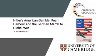 Hitler's American Gamble: Pearl Harbor and the German March to Global War