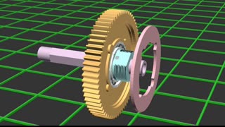 1/10th 4WD Off-Road Top Shaft Assembly Animation