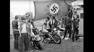 SWASTIKA, BADASS BOOMER BIKERS 1960s