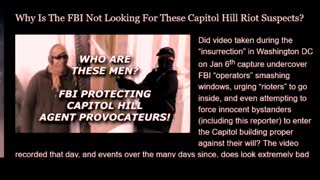 Shocking Jan 6th Video Has Two US Senators Asking FBI Uncomfortable Questions