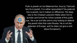 PUTIN, IS THE JEW DECEIVER