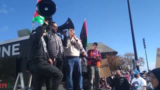 "ISRAEL IS A CRIMINAL STATE!" Pro Palestine March Milwaukee 10/22/23