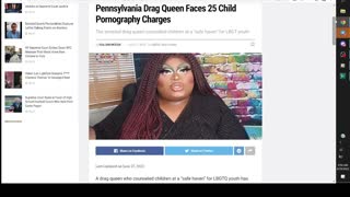 Drag Queen Facing 25 Kiddie Porn Charges Because Of Course He Is