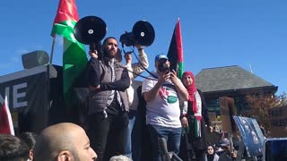 "THIS IS NOT A WAR, IT'S AN ETHNIC CLEANSING!!!"  Pro Palestine Protest Milwaukee