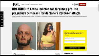 Antifa Jane's Revenge Group Indicted For Threatening Pregnancy Centers