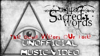 14 Sacred Words - The devil wears our face (UNOFFICIAL LYRIC VIDEO by Racewarrior Media)