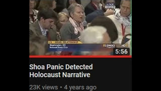 Shoa Panic Detected Holocaust Narrative QUESTIONED at AIPAC