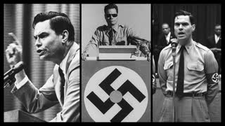 Commander George Lincoln Rockwell on TV