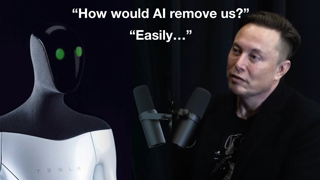 Stunning AI shows how it would kill 90%. w Elon Musk.