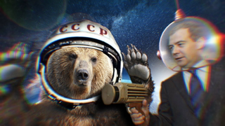 Bears in Space RusZion space Propaganda