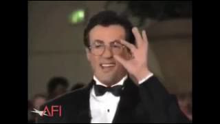 SYLVESTER STALLONE - ILLUMINATI HAND SIGNS - ROCKY RAMBO