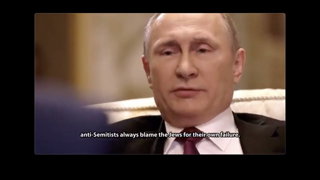 Putin: "Anti-Semites Always Blame Jews for their Own Failures"