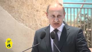 Putin, Peres Unveil WW2 Memorial in Netanya: Russia, Israel Honour Red Army for Ending Holocaust