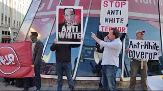 National Justice Party Protests Transgender Anti-White School Shooting Cover-Up in Nashville, TN