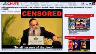 Jewish Supremacy Infiltrates Alternative Media Free Speech Platforms Censor Videos Exposing Jews