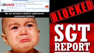 SGT Report Whines About Being Censored While Blocking And Censoring His Guests And Viewers Comments