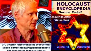 Germar Rudolf Holocaust Encyclopedia Author Arrested In NY USA After This Interview With Victor Hugo