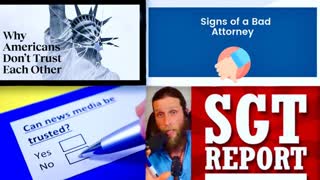 SGT Report Nathan Reynolds Expose Plummeting Public Trust In Legal Journalist And Trial Lawyers