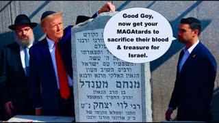 Trumpstein Will Convince MAGA To Sacrifice USA Blood And Treasure For Israel Jim Fetzer Victor Hugo