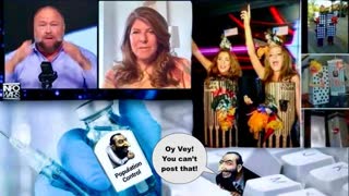 Alex Jones Naomi Wolf Admit Covid Vaccine Bioweapon Worse Than Holocaust As Jews Mock 911 WTC Attack