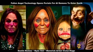 Artificial Intelligence Demons CERN Vatican Portals Lucifer Sigil Dustin Nemos Ryan Veli Victor Hugo