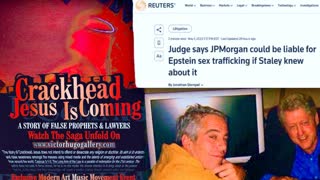 JP Morgan Chase Obama Biden Jeffrey Epstein Crackhead Jesus Connection William DeBilzan Art Gallery