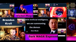 Brandon Kroll Victor Hugo Herding Humanity Expose SGT Report Alex Jones Trump Elon Musk Dark MAGA