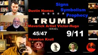 Dustin Nemos Brandon Kroll VictorHugo Trump JD Vance Victory Fulfills Prophecy 45 47 Signs Symbolism