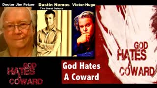 Jim Fetzer Dustin Nemos Debate Exposes Self Righteous Stone Casting Christians God Hates A Coward