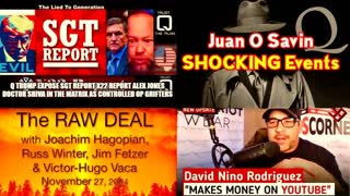 Scott Bennett Death Exposes SGT Report X22 Report Juan O Savin David Nino Rodriguez As Controlled Op