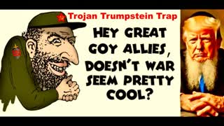 AIPAC Cabinet Presage Doom For USA Trump Fan Jim Fetzer Finally Realizes MAGA Trojan Trumpstein Trap