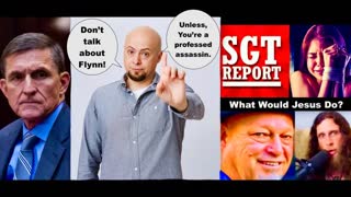 SGT Report Berates Guest Ignores Flynn Child Trafficking Debilzan Extortion PJ Schrantz Allegations