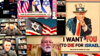 Dustin Nemos Victor Hugo Expose Donald Trump Synagogue Of Satan Puppet Wants USA To Die For Israel