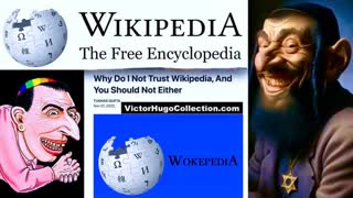 Talmud Wikipedia Lies Fuel ADL IDF Israel Trolls Weaponizing AntiSemitism Alan Sabrosky Victor Hugo