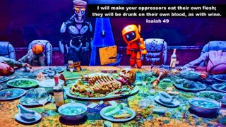 Scripture Prophecy Isaiah 49 Fire Called Down On False Prophets Oppressors Will Eat Their Own Flesh