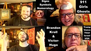 Brandon Kroll VictorHugo Signs Symbols 911 Numerology Ghosts Girls Occult JD Vance Trump Peter Thiel